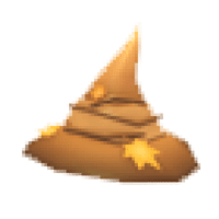 Eco Brown Earth-Wizard Hat  - Ultra-Rare from Hat Shop